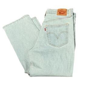 Levi’s Ribcage Straight Ankle Jeans Size 30 High Rise Stretch Denim